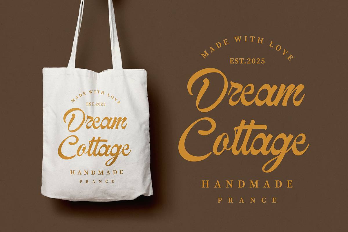 Grecina Vintage Script Font, a Script Font by RantautypeStudio (Photo 2 of 15)
