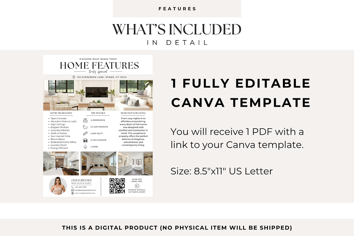 Home Features Flyer Template, a Flyer Template by BrandhavenStudio (Photo 5 of 8)