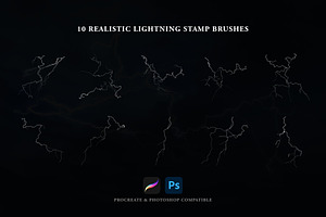 Realistic Lightning Pro Brushes