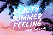 Wreckout - Decorative Brush Font, a Handwritten Font by StringLabs (Thumbnail 5 of 13)