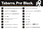 Tabarra Pro Black, a Sans Serif Font by deFharo (Thumbnail 2 of 4)