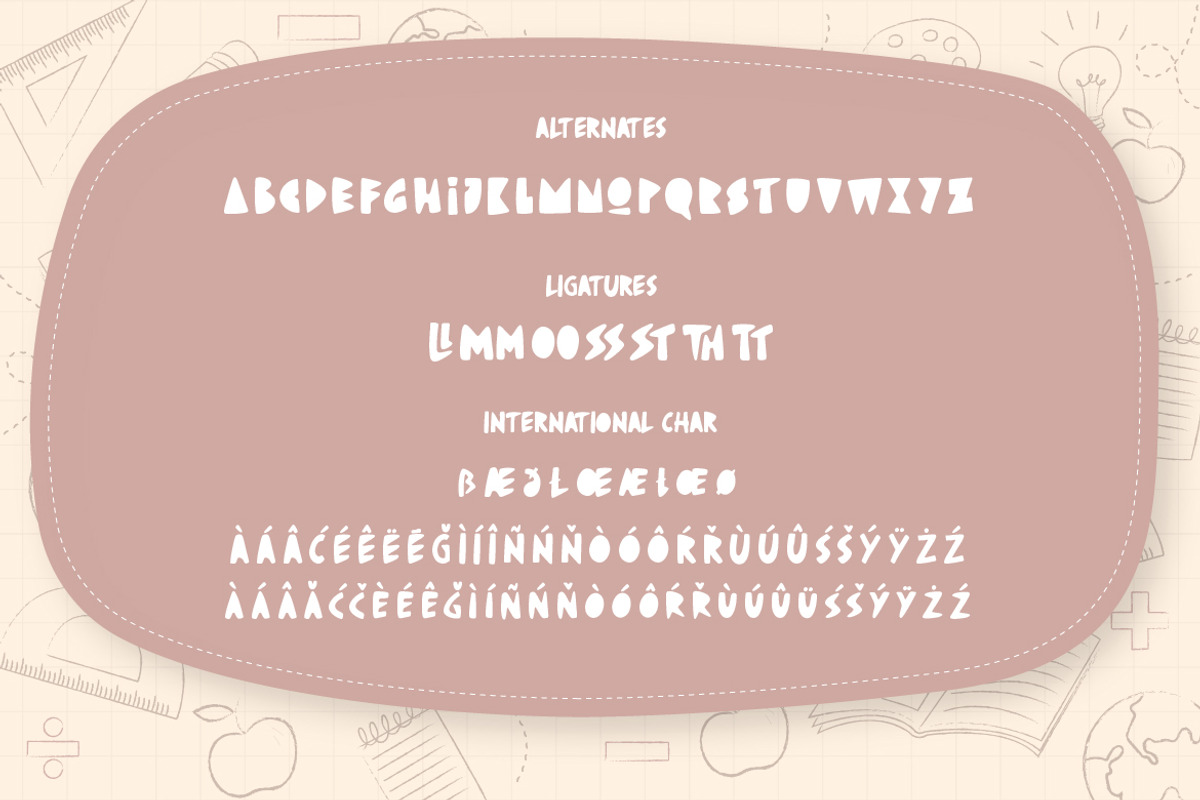 Fruiti Juicy Cut-Out Typeface, a Font by Creatype Studio (Photo 9 of 9)
