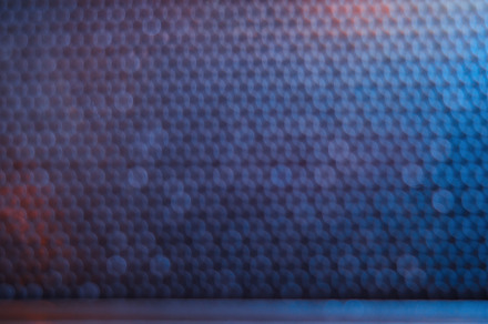 Arcade carbon grid bokeh abstract texture, an Abstract Photo by RETROWAVE '88