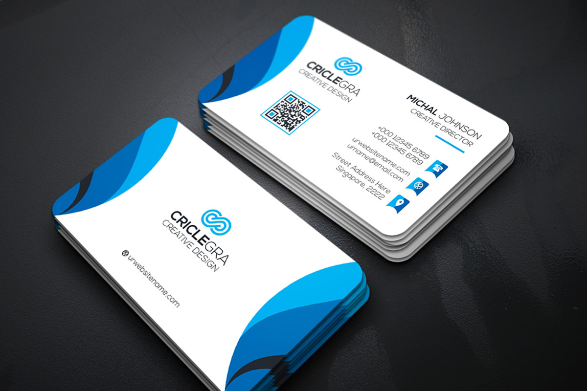 Business Card, a Business Card Template by GenerousArt (Photo 1 of 5)