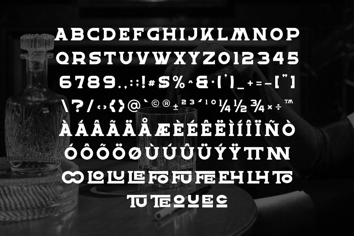 Bertton Vintage Retro Font, a Serif Font by Artiveko (Photo 6 of 7)