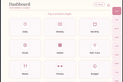 Pink Daily Planner | Hyperlinked, a Poster Template by HeavensStar (Thumbnail 12 of 12)