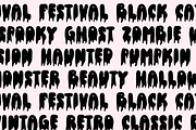 Retro Halloween Font, a Handwritten Font by Dm Studio (Thumbnail 2 of 7)