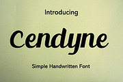 Cendyne Modern Handwritten Font, a Handwritten Font by ResumeFabs (Thumbnail 1 of 7)