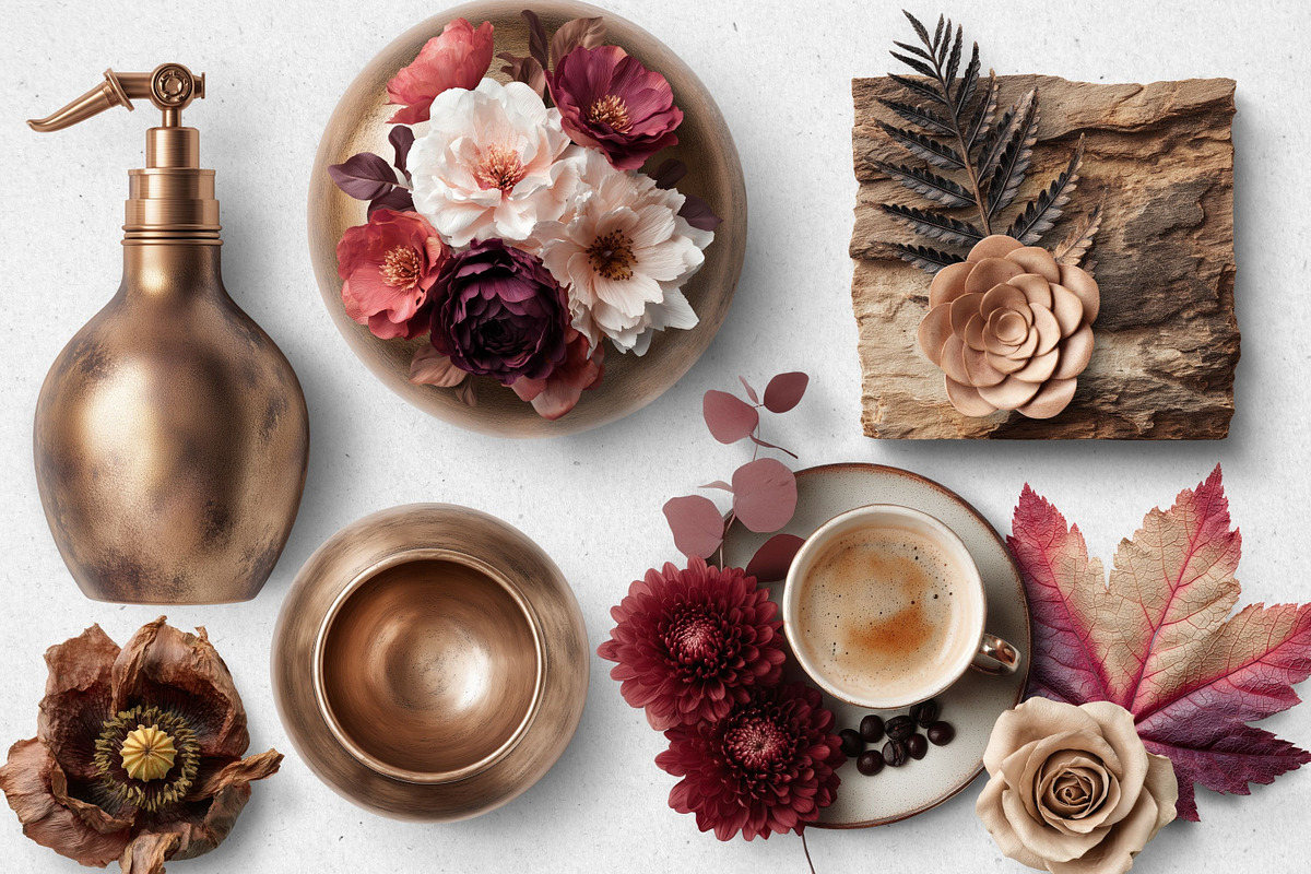 Autumn Botanicals PNG Objects, an Object Graphic by Iconogenic (Photo 4 of 5)