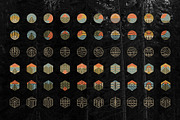 Abstract Outdoor Badges, an Illustration by Firowerk (Thumbnail 8 of 8)