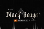 Black Ronge - Blackletter Font, a Blackletter Font by Kincrev Studio (Thumbnail 1 of 6)