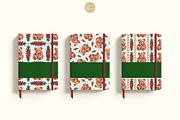 Vintage Christmas Bear Patterns, a Pattern Graphic by Euonia Meraki (Thumbnail 8 of 9)