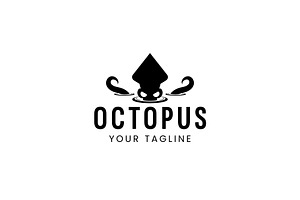 Octopus logo icon illustration, a Branding & Logo Template by Dyn Studio