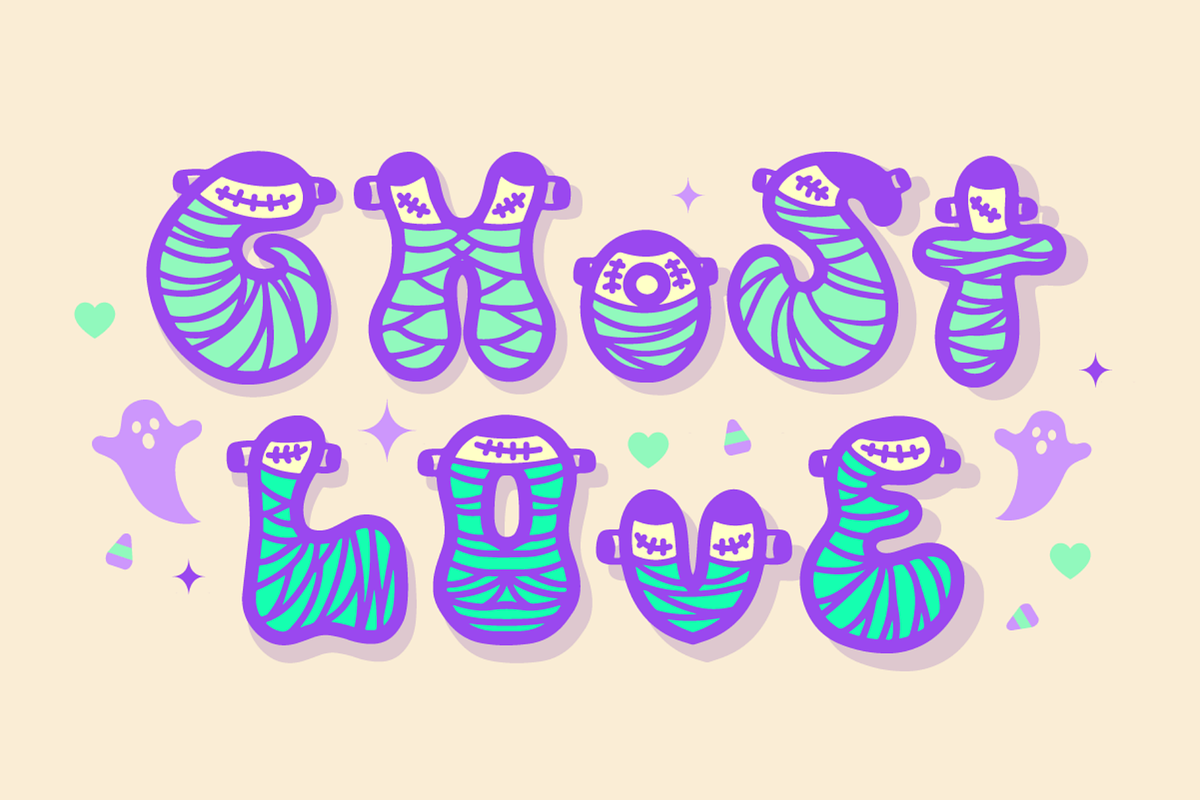 Frankyween Funny Decorative Font, a Handwritten Font by Kanink Studio (Photo 2 of 9)