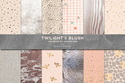 Twilight's Blush: Golden Hygge, a Pattern Graphic by Blixa 6 Studios (Thumbnail 1 of 3)