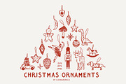 CHRISTMAS ESSENTIALS - whimsical set, an Object Graphic by alenaganzhela (Thumbnail 4 of 10)