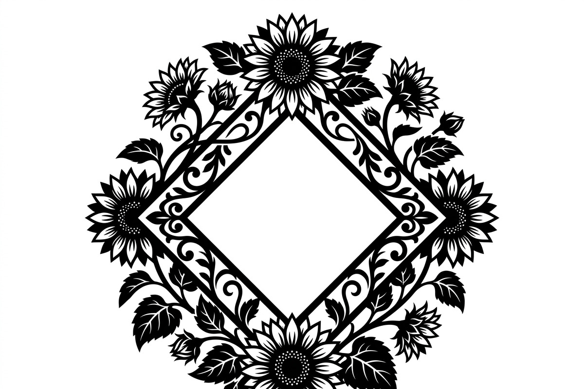 60 Romantic Diamond Wall Floral, a Decorative Illustration by Amazin_art (Photo 6 of 42)