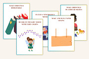 Christmas Advent Activity Cards, a Stationery Template by Designmela01 (Thumbnail 4 of 10)