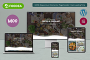 Organic Farm Food Elementor Template, a WordPress Template by HasnainDEV (Thumbnail 1 of 7)