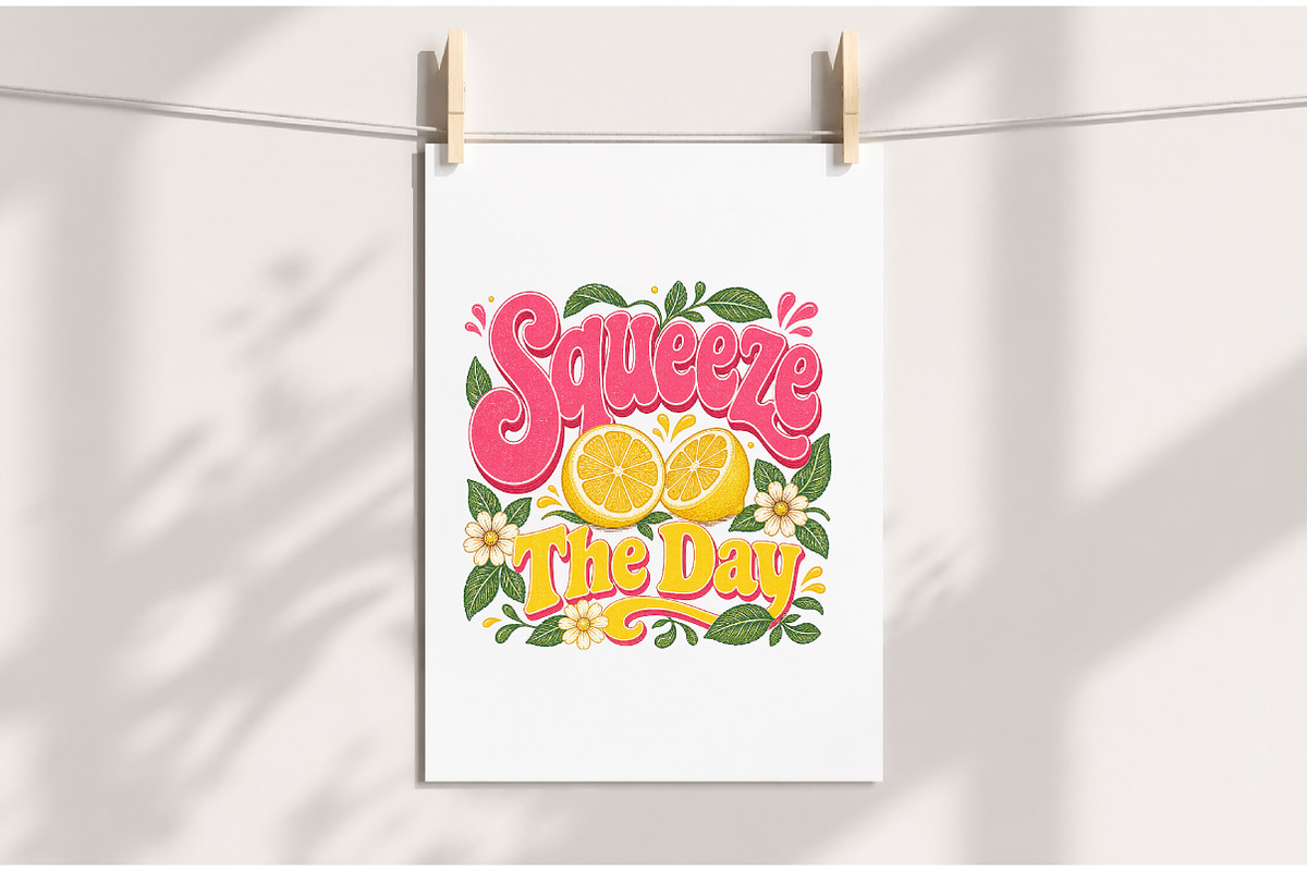 Summer Lemon Sublimation Quotes, a Seasonal Illustration by Dream Creation (Photo 10 of 12)