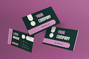 Business Card, a Business Card Template by graphicook (Thumbnail 1 of 3)