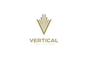 Vertical Luxury Letter V Logo Design, a Branding & Logo Template by yopie (Thumbnail 2 of 4)