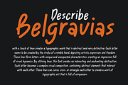 Belgravias - A Modern Handwritten, a Handwritten Font by Marvadesign (Thumbnail 3 of 7)