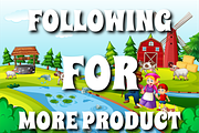 Cozy Farm Animals Bold and Easy, an Animal Illustration by Design Zone (Thumbnail 6 of 6)