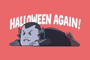 Lazy Vampire!