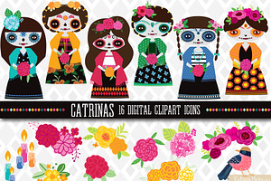 Dia de los Muertos: Catrina Dolls