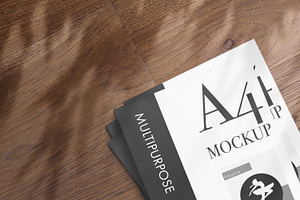 Flyers and free cope space Mockup