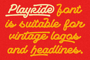 VT Playride - Font Vintage Script, a Script Font by ViactionType (Thumbnail 12 of 13)