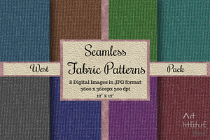 64 Seamless Fabric Textures - Set 2