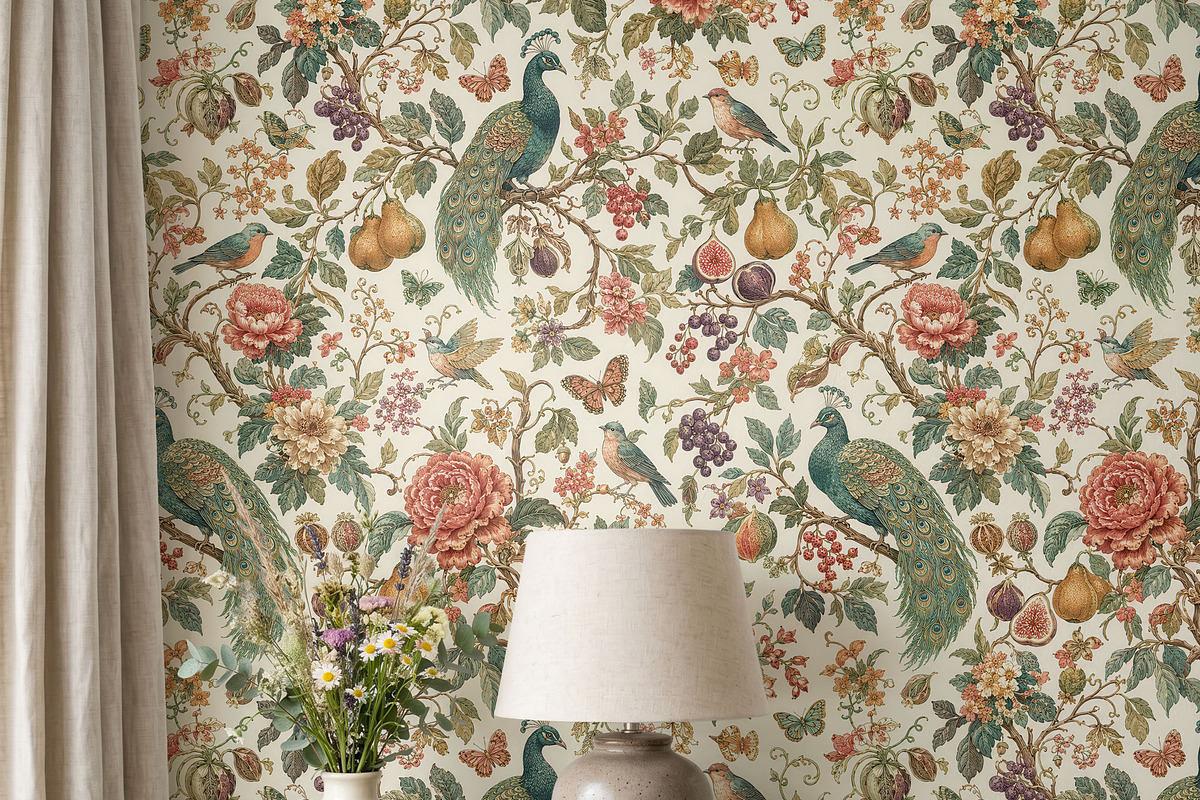 Farmhouse Wallpaper Mockup PSD, a Household Mockup by 1001 mockups (Photo 6 of 8)