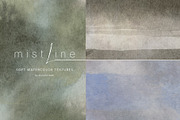 Mistline Soft Watercolor Backgrounds, a Background Graphic by alonahaidash (Thumbnail 1 of 14)