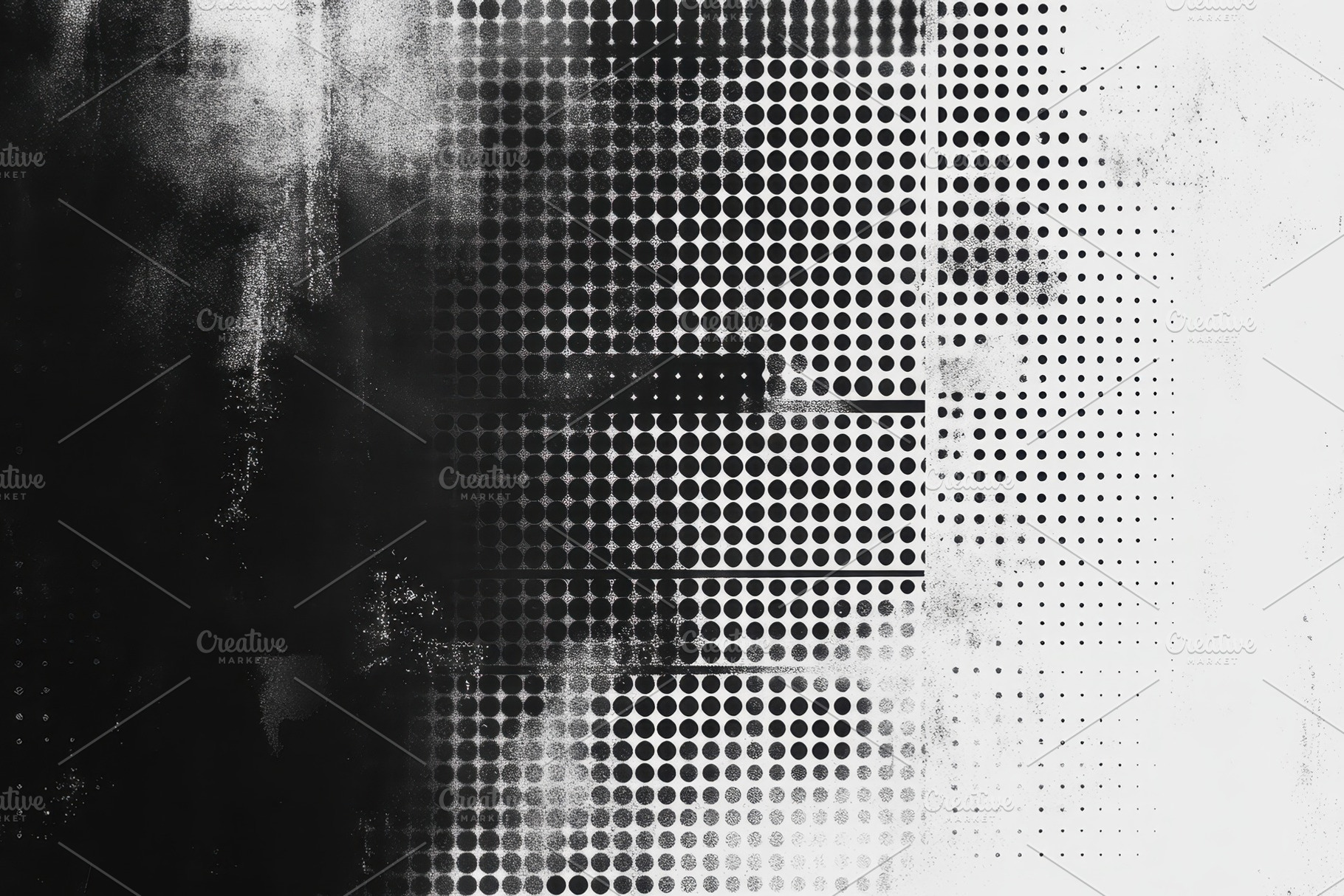 Grunge pixelated dissolve gradient b, a Photo by Iftikhar Alam