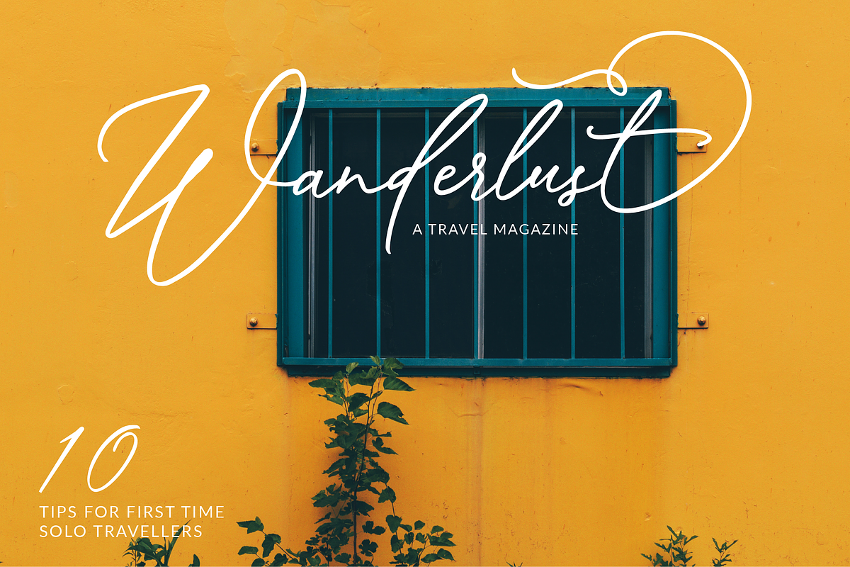 Musings Script Font preview 5