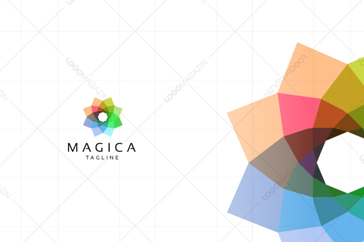45 Multicolor Logos Bundle, a Branding & Logo Template by LogoBuy (Photo 6 of 25)