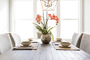 Orchids with place setting containing agent, airy, and art, a Food & Drink Photo by Water Street Photography (Thumbnail 2 of 2)