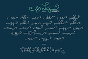 Mismatched Socks, a Script Font by Kitaleigh (Thumbnail 4 of 4)