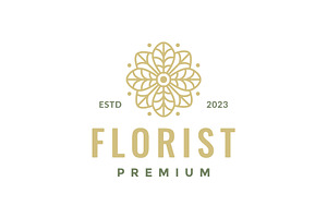 leaves mosaic mandala  logo, a Branding & Logo Template by devastd