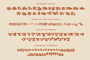 Aspirant Retro Script Font, a Script Font by RantautypeStudio (Thumbnail 12 of 13)