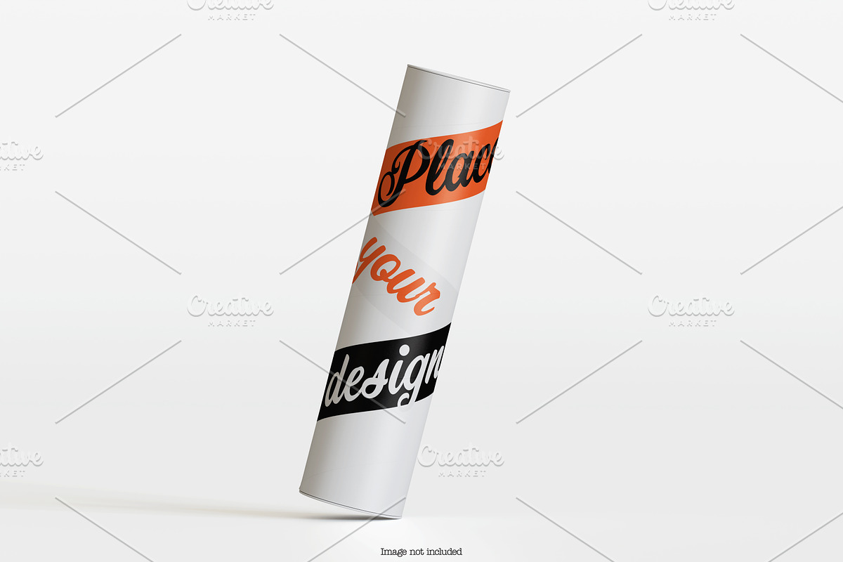 Paper tube packaging mockup bundles, a Packaging Mockup by Ambo Ampeng (Photo 4 of 32)