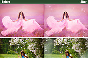 Falling Petals Photo Overlays, png, a Brushes & More by OverlayBox (Thumbnail 2 of 4)