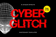 Glitch & Distortion Effects Bundle, a Layer Style Add-On by pixelbuddha.net (Thumbnail 3 of 11)