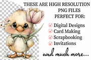 Whimsical Easter Birds Clipart, an Illustration by Daily.Designs (Thumbnail 2 of 7)