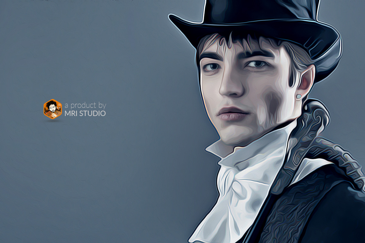 Digital Oil Art Photoshop Action, an Action Add-On by MRI STUDIO (Photo 6 of 10)