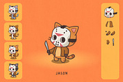 Cats in Costumes: Halloween Edition, an Illustration by Green Room Media (Thumbnail 17 of 27)