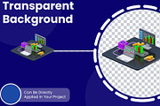 3D Isometric Technology Pack, an Illustration by novia99design (Thumbnail 3 of 6)