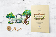 Artist's Garden Watercolours, a Decorative Illustration by Aquarellina (Thumbnail 16 of 30)